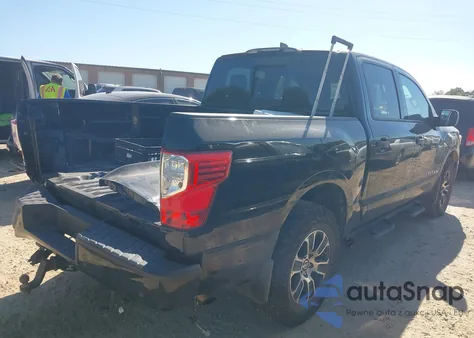 2022 Nissan Titan Sv 4X4 из США, поврежденный, VIN 1N6AA1EC0NN104201